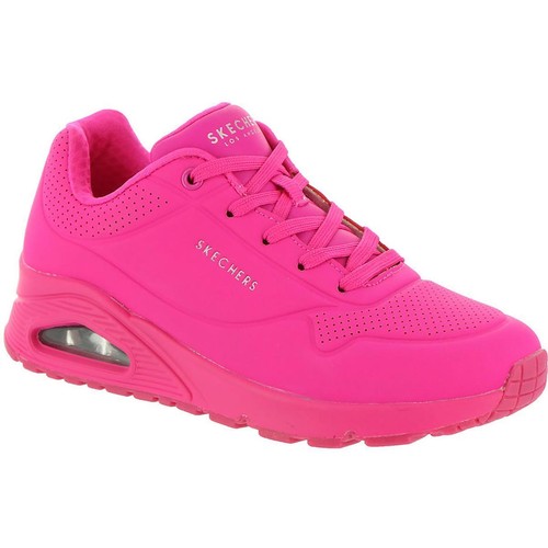 Skechers Womens UnoNight Shades Pink Gym Athletic and Training Shoes