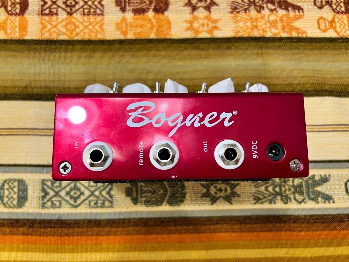 ギター Bogner Ecstasy Red pedal Bogner - Ecstasy Red Mini - Distortion/Overdrive - Electric