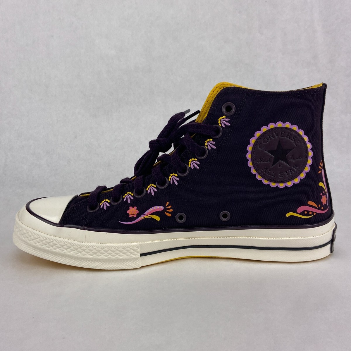 Converse Chuck Taylor Shoes Women 10 Men 8 Purple 70 High Día de