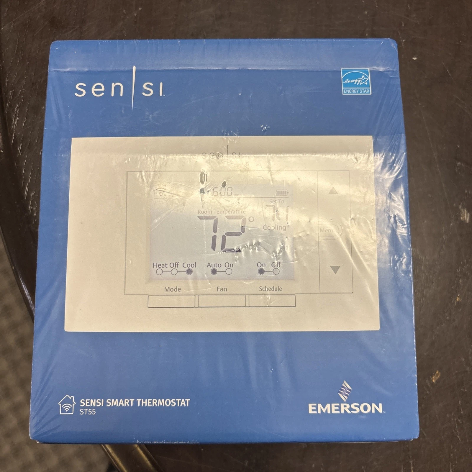 Emerson Sensi ST55 Smart Wi-Fi Programmable Thermostat Alexa Google Home NEW