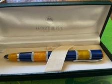 Monteverde Regatta Azure Blue Ballpoint Pen
