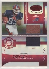 2004 Leaf Certified Materials Freshman Fabric Mirror Red /150 Lee Evans #207 0q3