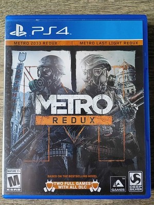 Metro Redux (Sony PlayStation 4, 2014) CIB - Tested - Working