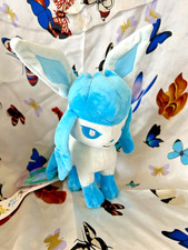 Adorable Anime Glaceon Soft Stuffed Animals Plush Doll toy 9"