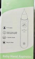Baby Nasal Aspirator - Safe, Quick, and Hygienic Nose Cleaner 