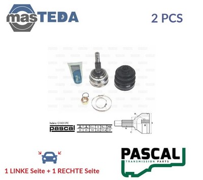 G1X011PC GELENK ANTRIEBSWELLE PASCAL 2PCS FÜR VAUXHALL ASTRA IV,VECTRA,ZAFIRA I