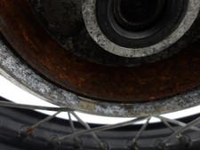 Jante arrière YAMAHA RDX 125 1976 à 1980 - photo 1