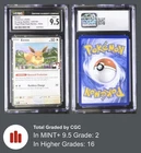 Cgc 9.5 Mint+ Eevee Pokémon Surging Sparks - 143/191 Play! Prize Pack Series