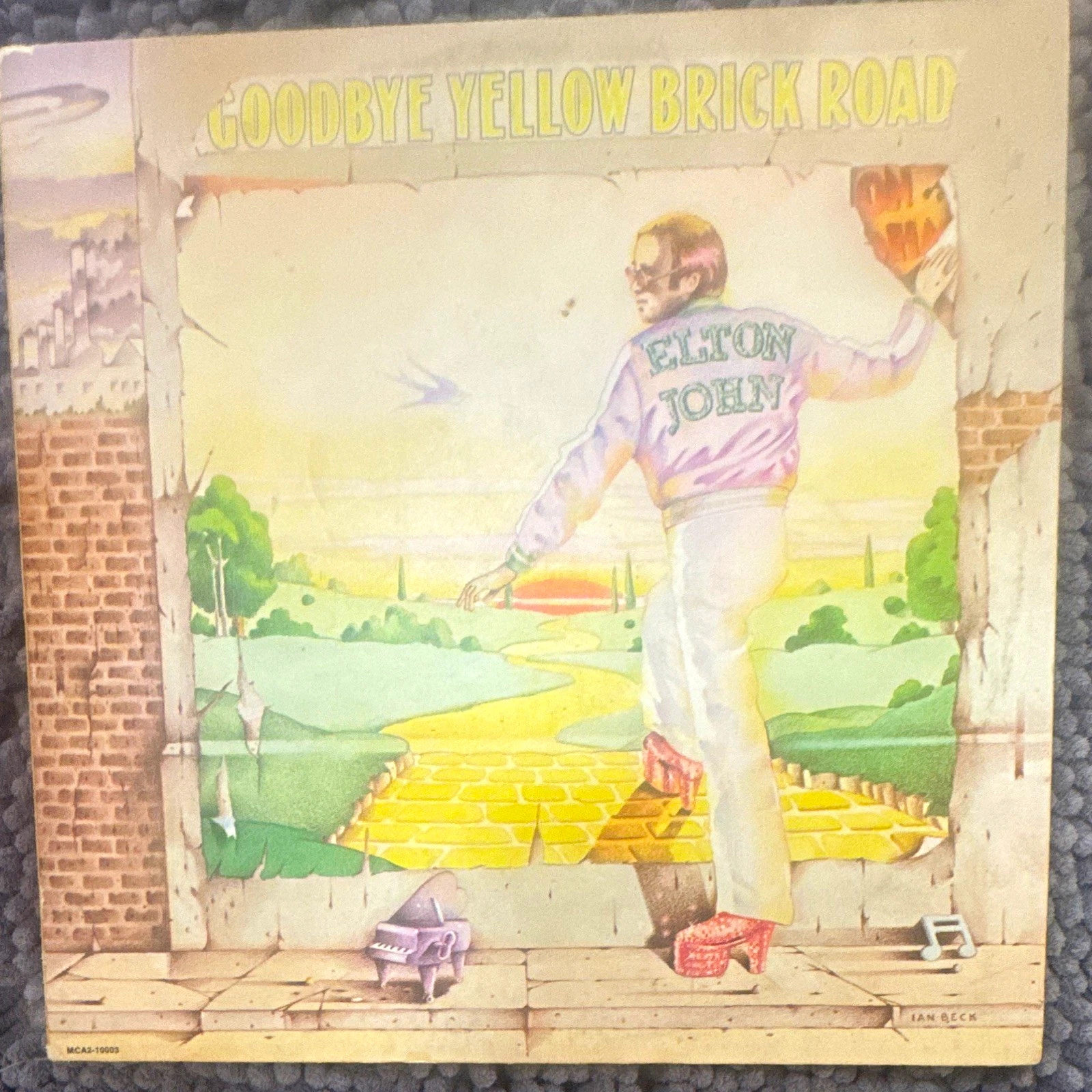 Elton John Goodbye Yellow Brick Road 12" Vinyl LP MCA Records MCA2-10003 Rock