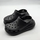Crocs - Black Mega Crush  Size 7 Women's Shoes Clogs