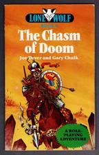 Joe Dever - Lone Wolf 4 - The Chasm of Doom - 1./1. Sparrow Edition - B/B-/B-