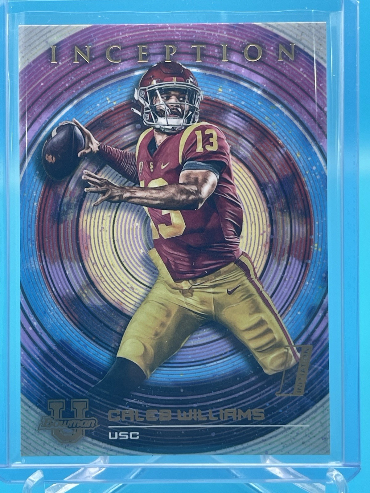 2022-23 Bowman Inception University - Caleb Williams #45 (RC)