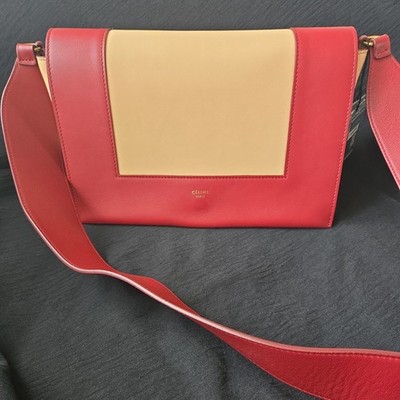 CELINE Smooth Calfskin Medium Frame Shoulder bag