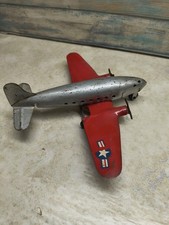 VINTAGE TIN TOY PLANE 473-F