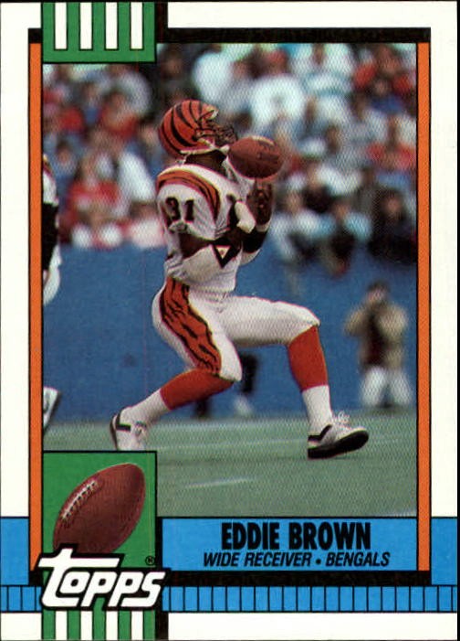 1990 Topps #272 Eddie Brown - FB