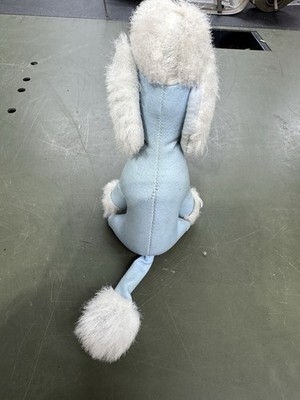 Vintage Blue Leather Poodle Dog Made in Japan 50s 60s | eBay