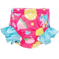 SwimSchool Reusable Swim Diaper Pink Mermaid 12 Months 18-22 lb