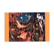 TSR AD D 1st Ed Dungeon Master's Screen 3rd - Combat and Saving Throw Ta VG