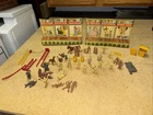 Marx Circus Toy Playset Figures & Accessories Tin Sideshow