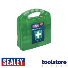 Sealey SFA01S 90-Piece Small Workplace First Aid Travel Kit - BS8599-1 Compliant
