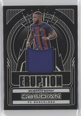 2022-23 Panini Obsidian Eruption Relics 98/99 Memphis Depay #ER-MD 6u3