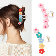 Hair Claw Clips for Women,2Pcs Large Non-Slip Metal Sparkly Butterfly Hair Clips