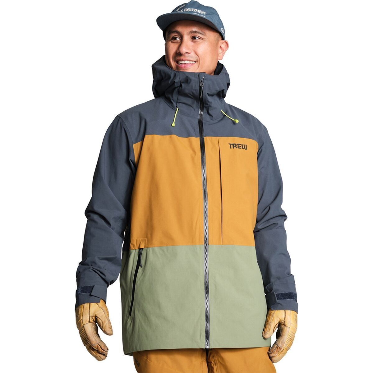 Куртка Trew Gear Jefferson - мужская черная Ирисово-оливковая, S