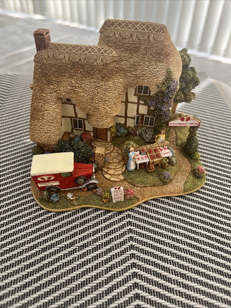 Lilliput Lane Strawberry Cottage for sale | eBay UK