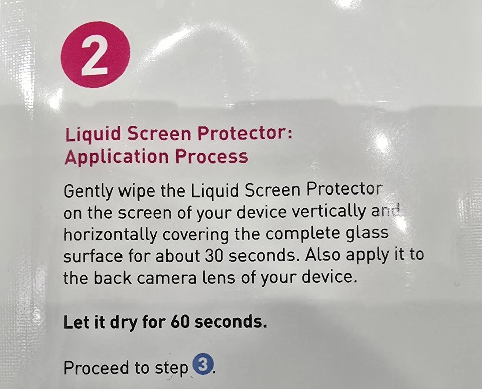 Protector de pantalla líquido Nanofixit a granel (10 paquetes de pantalla de teléfono) Foto 4 de 4