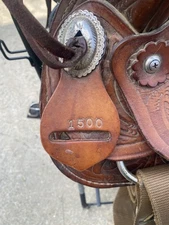 15 inch western saddle