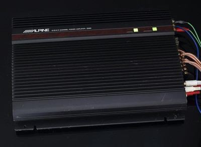 ALPINE 3566 6/5/4/3 CHANNEL POWER AMPLIFIER Car Audio Amplifier 30Wx4 4Ω DC12V