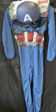 Marvel Avengers Captain America Kids Costume Size 6