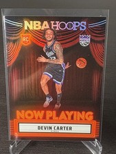 2024-25 Hoops Now Playing Holo Devin Carter Rookie Card. SP. Awesome Insert!