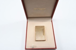 O18K07 S T Dupont Vintage Feuerzeug 15LSP42 in Box