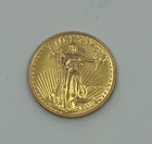 1987 $5 American Gold Eagle 1/10 oz Fine Gold Bullion Coin US Mint-READ