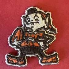Cleveland Browns Vintage Elf Patch  Used 