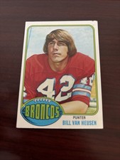1976 Topps - Billy Van Heusen #37 Denver Broncos Maryland Terrapins