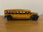 Louis Marx Tin Wind-up Royal Bus Line Vintage Toy Bus A3-10
