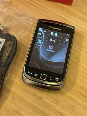  SILVER BLACKBERRY TORCH 9810  SLIDER TOUCH mit OVP