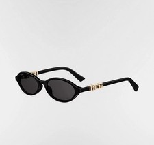 Dior Treasure R1I Black Oval Sunglasses
