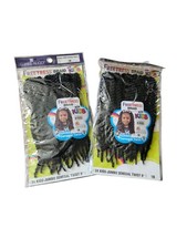 FreeTress Crochet Hair Lot - 3X Kids Jumbo Senegal Twist 9" 1B T530