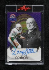 2026 Leaf Metal Presidents' Day John Quincy Adams 1/1 Larry Little Auto