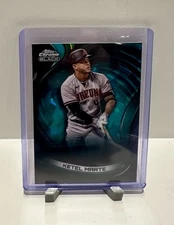 2022 Topps Chrome Black - Green Atomic Refractor #42 Ketel Marte /99