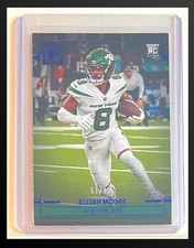 2021 Panini Chronicles Panini Rookie Blue Foil /99 Elijah Moore RC #PA30 Jets
