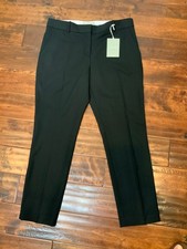 Everlane Navy Blue Slim Wool Straight Leg Dress Pant NWT $115, Size 12