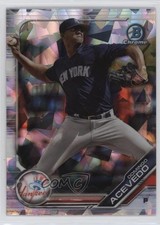 2019 Bowman Chrome Draft Sapphire Edition Domingo Acevedo #BDC-102 16yh