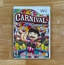 Carnival Games (Nintendo Wii, 2007) E-Everyone NTSC-U/C Manual Included