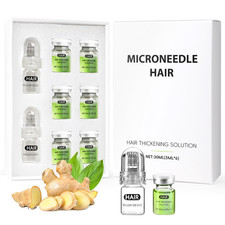 Hair Regrowth System, Advanced Hair Growth Treatment Serum with Ginseng, Eclipta