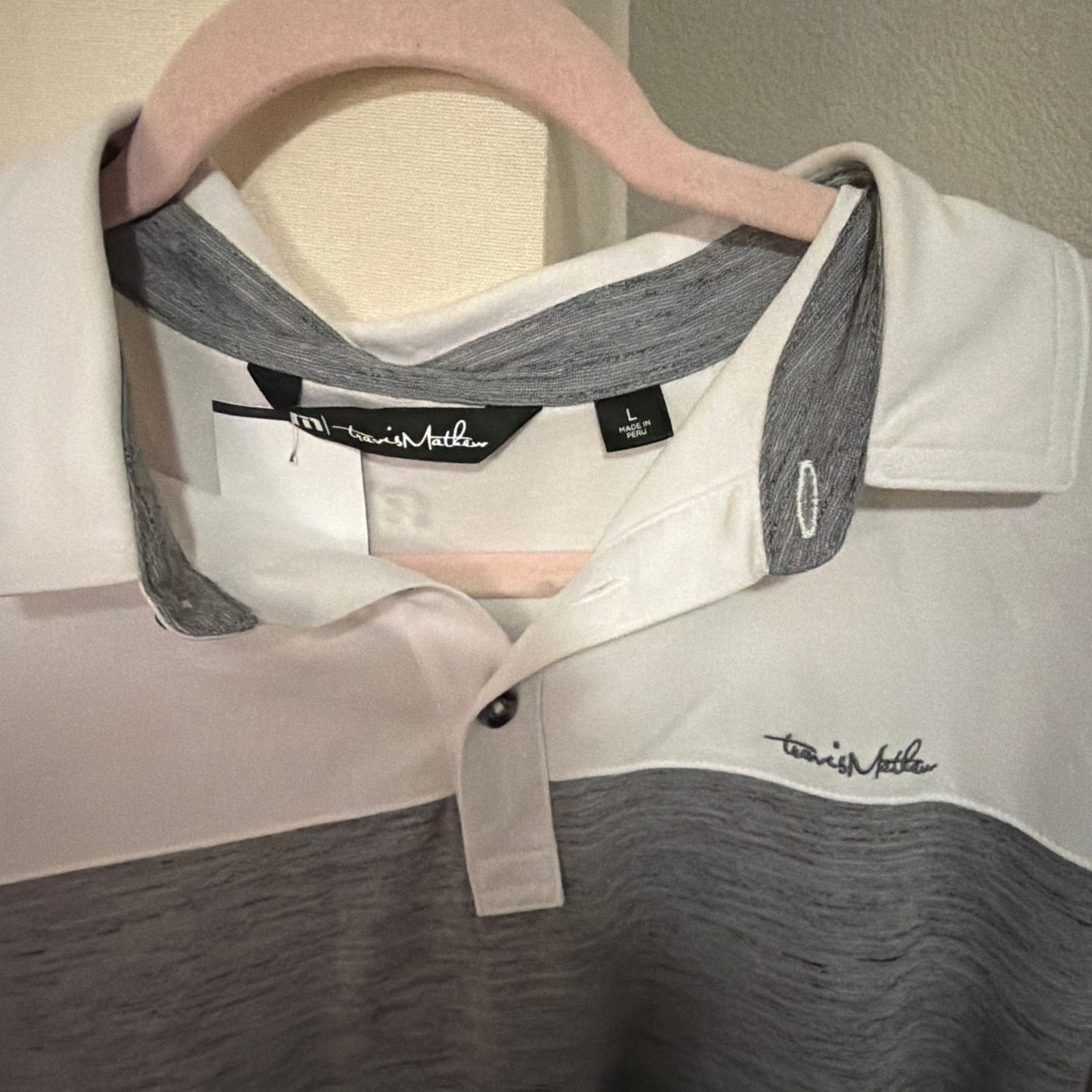 Travis Mathew Libations Colorblock Performance Go… - image 2