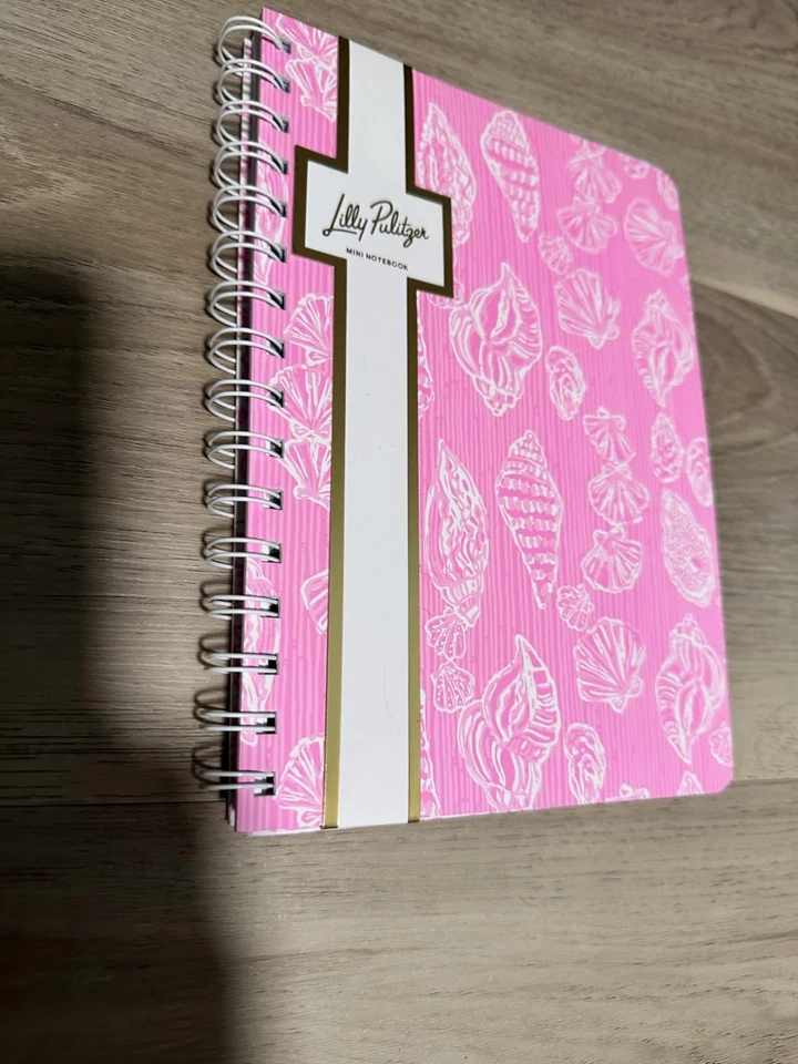 Lilly Pulitzer Mini Notebook Lined Spiral 8.25" x 6.25" Pink Journal 160 Pgs NEW - Image 2 of 4